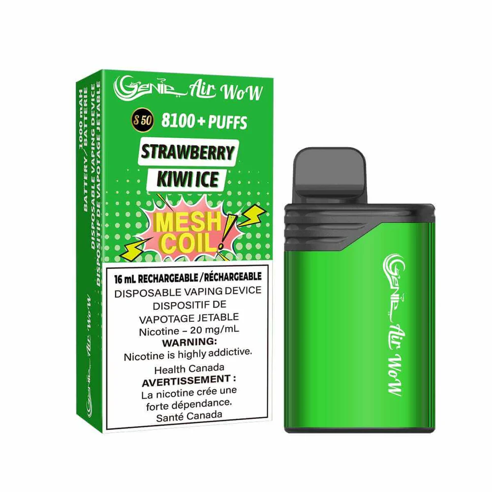 GENIE AIR WOW - Strawberry Kiwi Ice