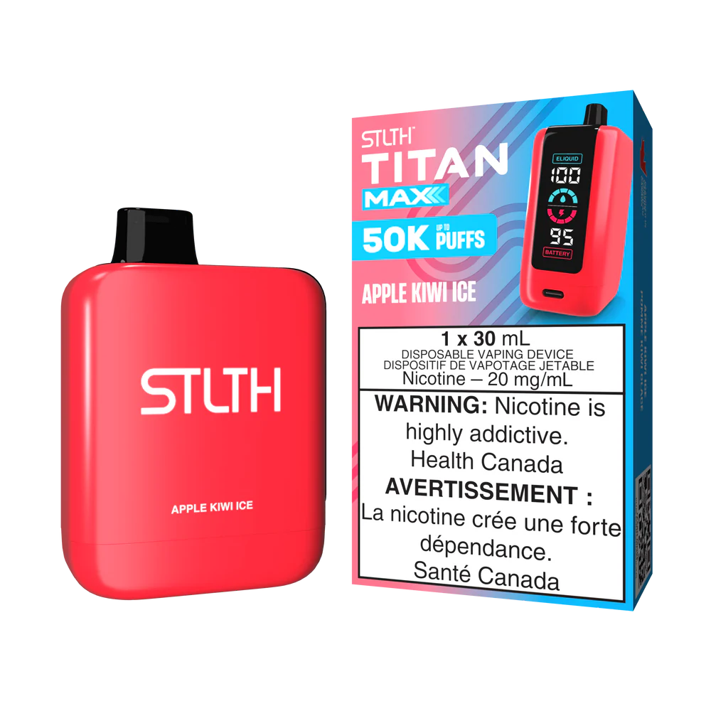STLTH TITAN MAX 50K - APPLE KIWI ICE